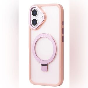 NWT Artikl Lux Pro MagSafe Compatible Clear Phone Case for iPhone 16 - Pink
